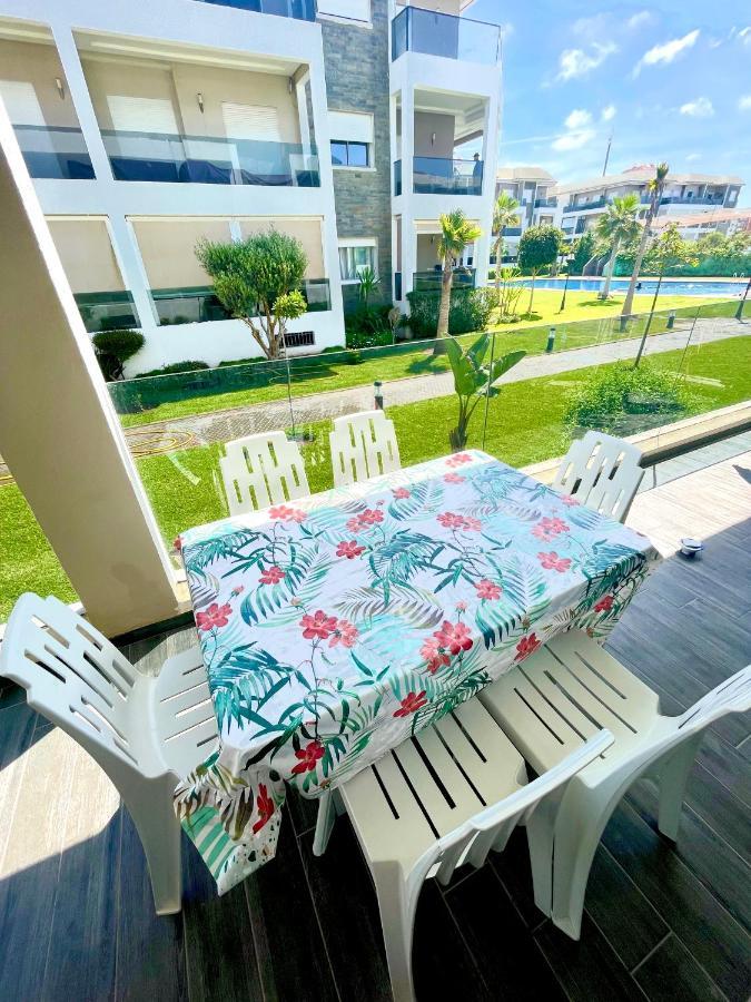 Bel Appartement A Amwaj Beach And Resorts Casablanca Buitenkant foto