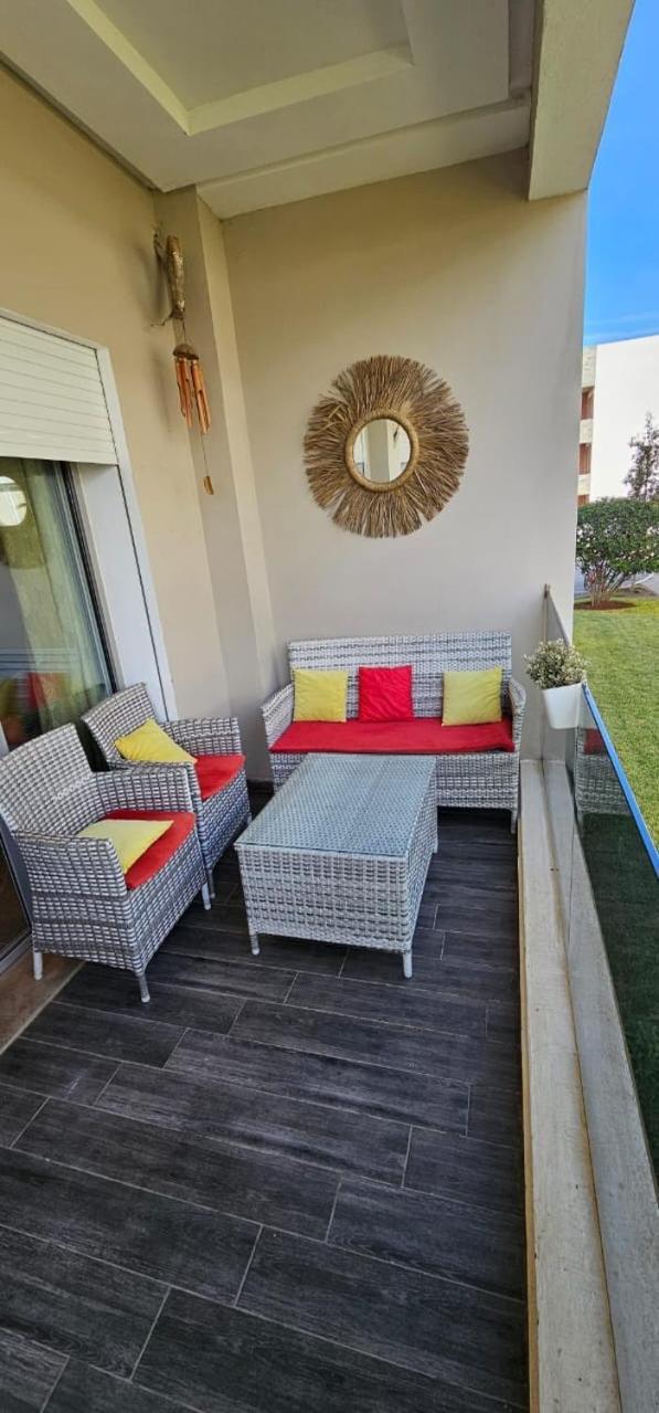 Bel Appartement A Amwaj Beach And Resorts Casablanca Buitenkant foto